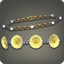 Yellow Cornflower Wristlets