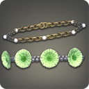 Green Cornflower Wristlets