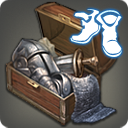 Dark Mahogany Foot Gear Coffer (IL 663)