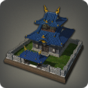 Small Shirogane Castle Walls