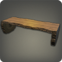 Rustic Log Table