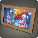 エッグハントの卓上絵画2025