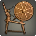 Mahogany Spinning Wheel