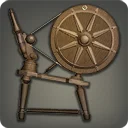 Walnut Spinning Wheel