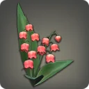 Red Lily of the Valley Corsage