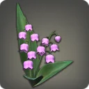 Purple Lily of the Valley Corsage