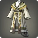 Snow Linen Coat of Gathering