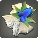 Blue Tulip Corsage