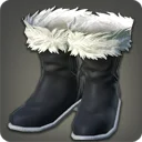 Fur-lined Gazelleskin Boots