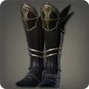 Doman Steel Greaves of Fending