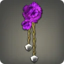 Purple Carnation Earring