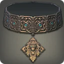 Bronze Lone Wolf Choker