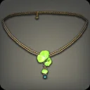 Green Sweet Pea Necklace