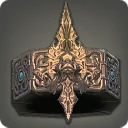 Bronze Lone Wolf Ring