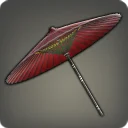 Vermilion Paper Parasol