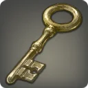 Gold Castrum Coffer Key