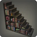 Wooden Staircase Bookshelf