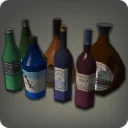 Set of Liquor Bottles