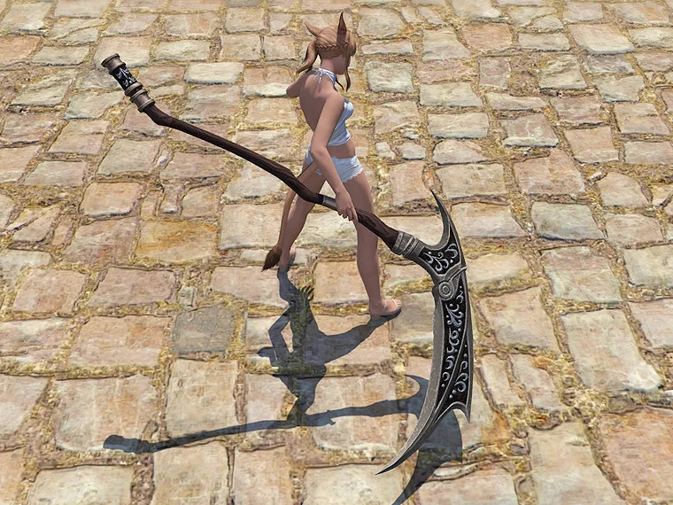 Augmented Crystarium War Scythe - Image