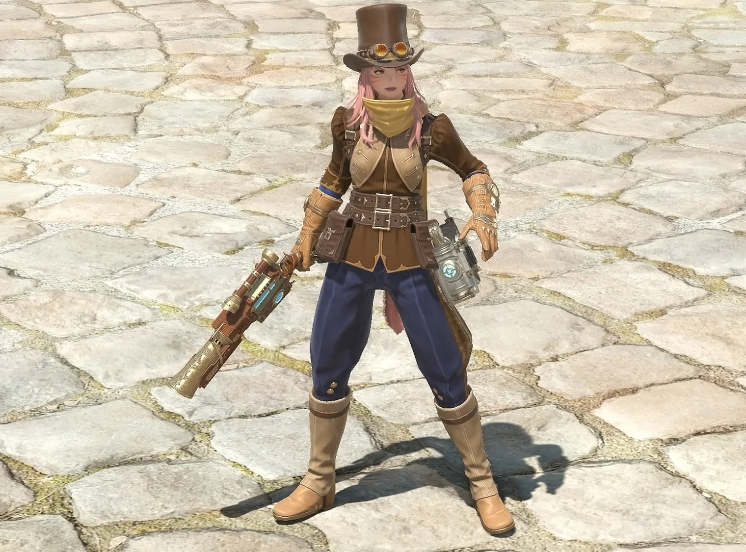 Bygone Brass Pistol - Image