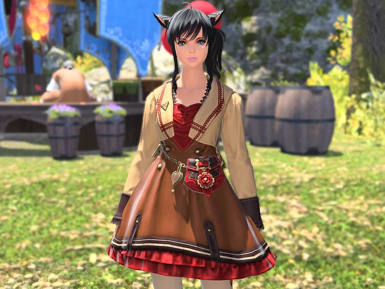 Valentione Emissary's Ruffled Dress - Image