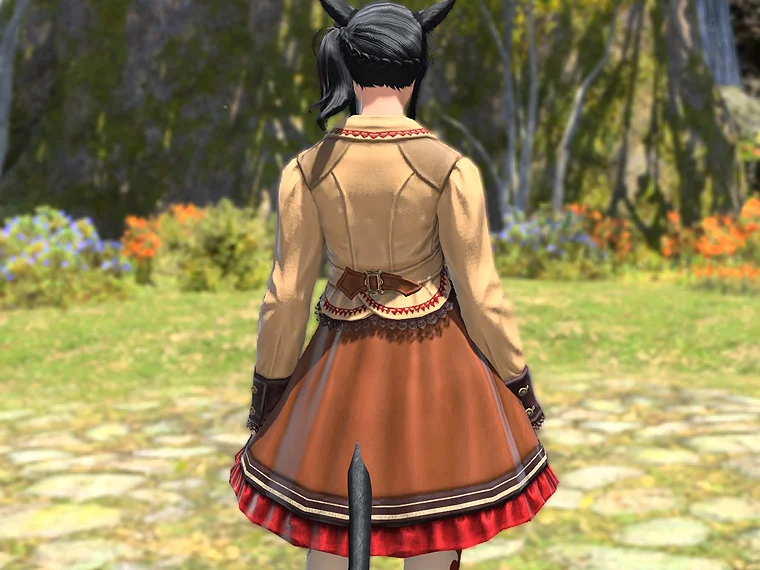 Valentione Emissary's Ruffled Dress - Image