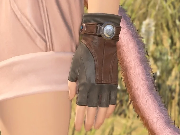 Isle Explorer's Leather Halfgloves - Image