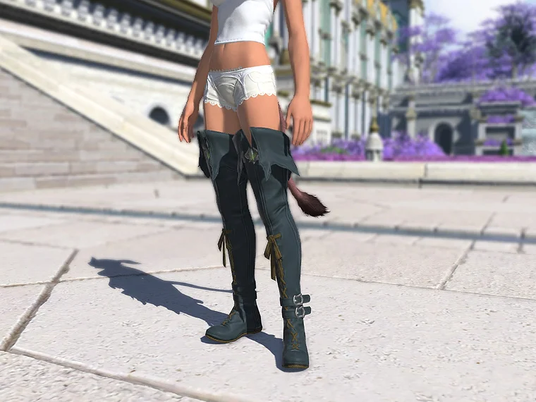 Antiquated Seventh Hell Thighboots - Image