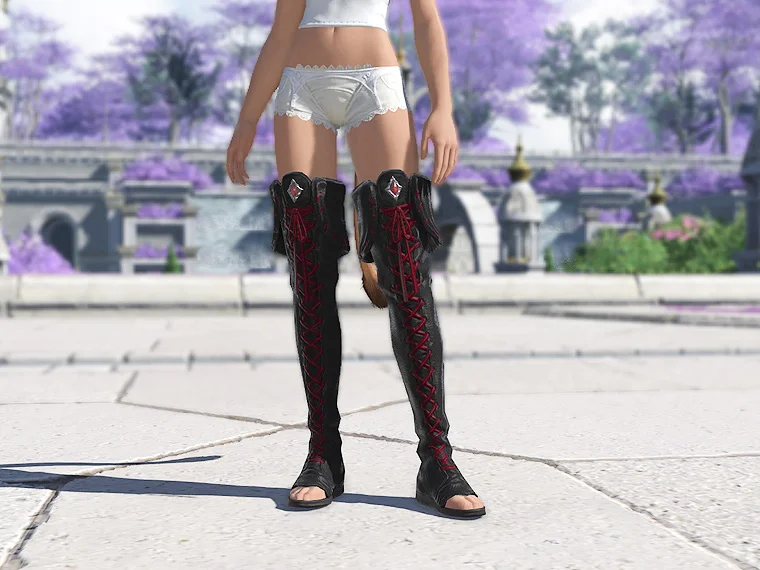 Ghost Barque Open-toed Boots of Scouting