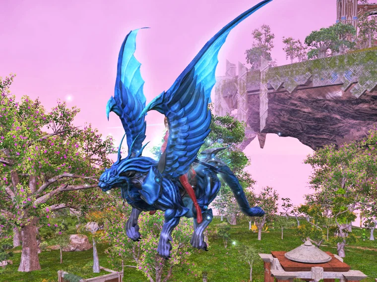 Bluefeather Lynx Flute - Image