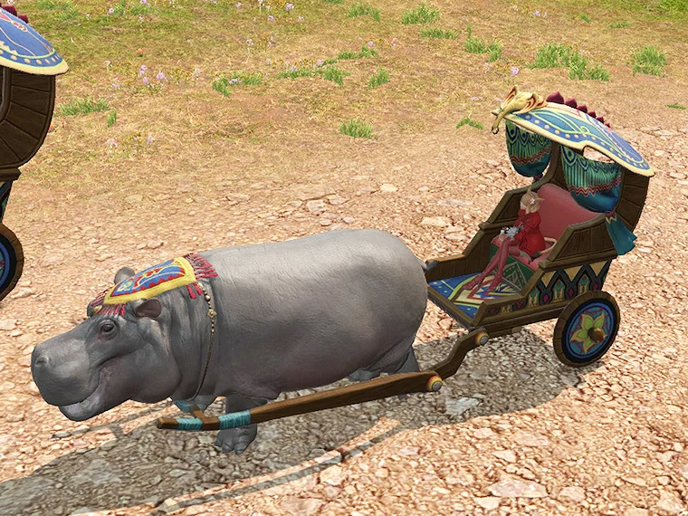 Hippo Cart Horn - Image