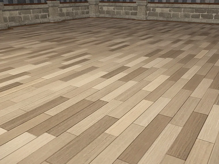 Varied Wood Flooring - Image