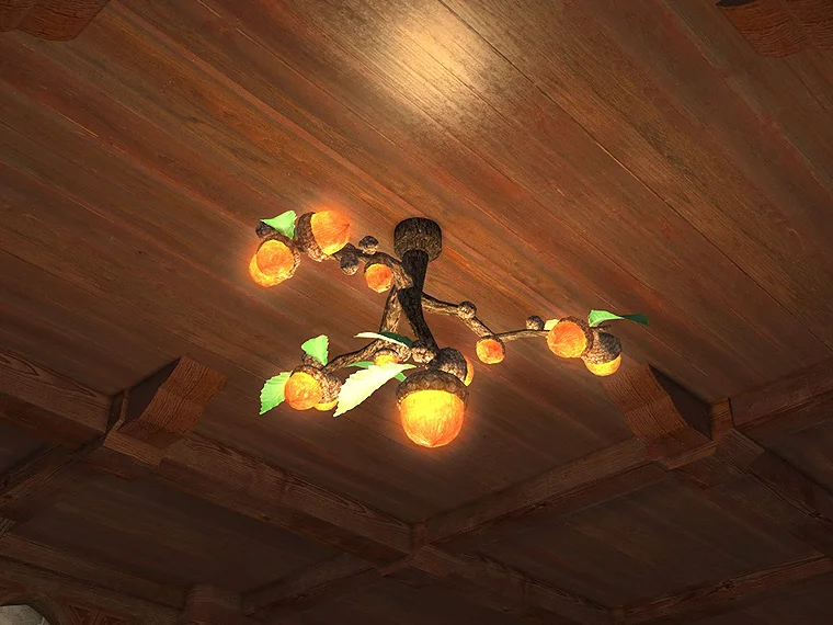 Cloud Acorn Chandelier - Image